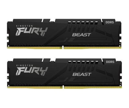 Pamięć RAM Kingston FURY 128GB (2x64GB) 5600 CL36 Beast Black